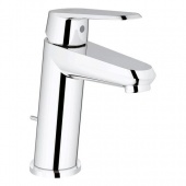 Смеситель для раковины GROHE Eurodisc Cosmopolitan с донным клапаном, уменьшенный, 23049002 — фото, характеристики, купить в NOJABRSK-CLIMBO