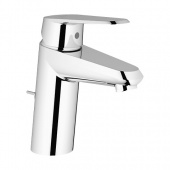 Смеситель для раковины GROHE Eurodisc Cosmopolitan с донным клапаном и низким изливом, 33190002 — фото, характеристики, купить в NOJABRSK-CLIMBO