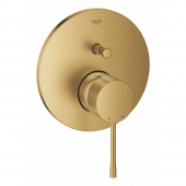 Смеситель однорычажный для ванны GROHE Essence, круглая розетка, холодный рассвет матовый (24058GN1) — фото, характеристики, купить в NOJABRSK-CLIMBO