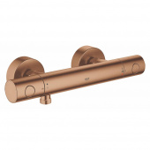 Термостатический смеситель для душа GROHE Grohtherm 1000 Cosmopolitan M, теплый закат матовый (34065DL2) — фото, характеристики, купить в NOJABRSK-CLIMBO