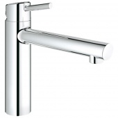 Смеситель для кухни GROHE Concetto с высоким изливом, 31128001 — фото, характеристики, купить в NOJABRSK-CLIMBO