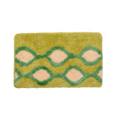 Коврик для ванной комнаты, 50*80 см, акрил, Curved Lines, green, IDDIS, 402A580I12 — фото, характеристики, купить в NOJABRSK-CLIMBO