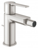 Смеситель для биде GROHE Lineare New с донным клапаном, суперсталь (33848DC1) — фото, характеристики, купить в NOJABRSK-CLIMBO