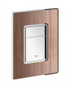 Панель смыва для унитаза GROHE Skate Cosmopolitan Wood (3 режима смыва), 38849HP0 — фото, характеристики, купить в NOJABRSK-CLIMBO
