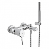 Смеситель для ванны GROHE Concetto с душевым гарнитуром, 32212001 — фото, характеристики, купить в NOJABRSK-CLIMBO