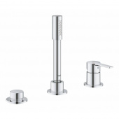 Смеситель для ванны GROHE Lineare New на 3 отверстия, хром (19965001) — фото, характеристики, купить в NOJABRSK-CLIMBO