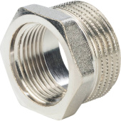 STOUT Футорка никелированная 1X3/4 — фото, характеристики, купить в NOJABRSK-CLIMBO