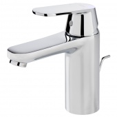 Смеситель для раковины GROHE Eurosmart Cosmopolitan с донным клапаном, средний излив, 23325000 — фото, характеристики, купить в NOJABRSK-CLIMBO