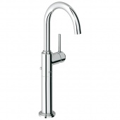 Смеситель для раковины GROHE Atrio C с донным клапаном, свободностоящий, 32647001 — фото, характеристики, купить в NOJABRSK-CLIMBO