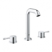 Смеситель для раковины GROHE Essence+  с донным клапаном и низким изливом, 20296001 — фото, характеристики, купить в NOJABRSK-CLIMBO