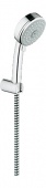 Душевой набор GROHE Tempesta Cosmopolitan 3 режима с ограничением расхода воды, 27588001 — фото, характеристики, купить в NOJABRSK-CLIMBO