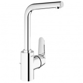 Смеситель для раковины GROHE Eurodisc Cosmopolitan с донным клапаном и высоким изливом, 23054002 — фото, характеристики, купить в NOJABRSK-CLIMBO