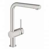 Смеситель для кухни GROHE Minta, суперсталь (30274DC0) — фото, характеристики, купить в NOJABRSK-CLIMBO