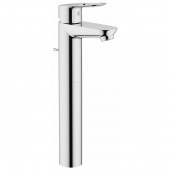 Смеситель для раковины GROHE BauLoop с донным клапаном, свободностоящий, хром (32856000) — фото, характеристики, купить в NOJABRSK-CLIMBO