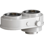 RCA-0880-250000 Адаптер моноблочный переход с D60/100 на 80/80 конденсационный — фото, характеристики, купить в NOJABRSK-CLIMBO