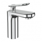 Смеситель для раковины GROHE Veris с донным клапаном и средним изливом, 23064000 — фото, характеристики, купить в NOJABRSK-CLIMBO
