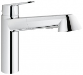 Смеситель для кухни GROHE Eurodisc Cosmopolitan с выдвижной лейкой, 32257002 — фото, характеристики, купить в NOJABRSK-CLIMBO
