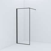 Душевая перегородка Walk In, черный 80x195, Slide, IDDIS, SLI8BS8i23 — фото, характеристики, купить в NOJABRSK-CLIMBO