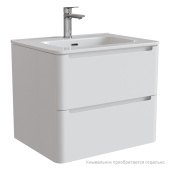 Тумба подвесная, белый, 60 см, Edifice,  IDDIS, EDI60W0i95. Подходит умывальник  0106000i28 — фото, характеристики, купить в NOJABRSK-CLIMBO