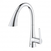 Смеситель для кухни GROHE Zedra New с выдвижной лейкой, хром (32294002) — фото, характеристики, купить в NOJABRSK-CLIMBO