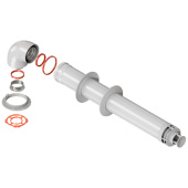 RCA-6010-260900 Комплект дымохода СТАНДАРТ 60/100 - 900мм (IMMERGAS) — фото, характеристики, купить в NOJABRSK-CLIMBO