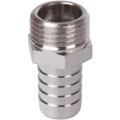 STOUT Штуцер НР никелированный 1/2"x16 — фото, характеристики, купить в NOJABRSK-CLIMBO