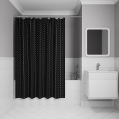 Штора для ванной, 200x180 см, Полиэстер, IDDIS, BB05P18i11 — фото, характеристики, купить в NOJABRSK-CLIMBO