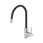 K36SBJBi05 Смеситель для кухни IDDIS, Kitchen 360, черный — фото, характеристики, купить в NOJABRSK-CLIMBO