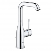 Смеситель для раковины GROHE Essence+ с донным клапаном и высоким изливом, 32628001 — фото, характеристики, купить в NOJABRSK-CLIMBO