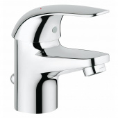 Смеситель для раковины GROHE Euroeco с донным клапаном, хром (23262000) — фото, характеристики, купить в NOJABRSK-CLIMBO