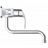 Смеситель для кухни GROHE Eurosmart new настенный, вынос 200 мм, хром (32224002) — фото, характеристики, купить в NOJABRSK-CLIMBO
