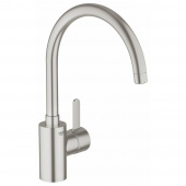 Смеситель для кухни GROHE Eurosmart Cosmopolitan, высокий излив, суперсталь (32843DC0) — фото, характеристики, купить в NOJABRSK-CLIMBO