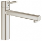 Смеситель для кухни GROHE Concetto с выдвижным изливом, 31129DC1 — фото, характеристики, купить в NOJABRSK-CLIMBO