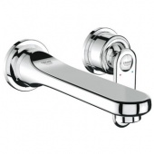 Смеситель для раковины GROHE Veris (верхняя монтажная часть, вынос 220 мм), 19388000 — фото, характеристики, купить в NOJABRSK-CLIMBO