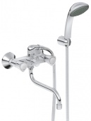 Смеситель для ванны GROHE Costa S с душевым гарнитуром, 26792001 — фото, характеристики, купить в NOJABRSK-CLIMBO