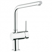 Смеситель для кухни GROHE Minta с L-изливом, 31375000 — фото, характеристики, купить в NOJABRSK-CLIMBO