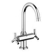 Смеситель для раковины GROHE Atrio Ypsilon с донным клапаном, 21019000 — фото, характеристики, купить в NOJABRSK-CLIMBO