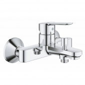 Смеситель для ванны GROHE BauEdge, настенный монтаж (23605000) — фото, характеристики, купить в NOJABRSK-CLIMBO