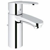 Смеситель для раковины GROHE Eurostyle Cosmopolitan с донным клапаном и ограничением расхода воды, 3355220E — фото, характеристики, купить в NOJABRSK-CLIMBO