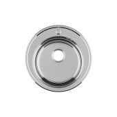 Мойка, нержавеющая cталь, полированная, D510, Basic, IDDIS, BAS51P0i77 — фото, характеристики, купить в NOJABRSK-CLIMBO