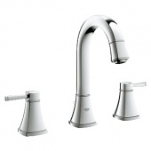 Смеситель для раковины GROHE Grandera с донным клапаном и высоким изливом, 20389000 — фото, характеристики, купить в NOJABRSK-CLIMBO