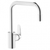 Смеситель для кухни GROHE Eurodisc Cosmopolitan с выдвижным изливом, 31122002 — фото, характеристики, купить в NOJABRSK-CLIMBO