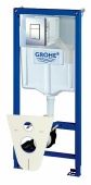Система инсталляции для унитазов Grohe Rapid SL, 38827000 (4 в 1, с кнопкой смыва) — фото, характеристики, купить в NOJABRSK-CLIMBO