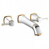 Смеситель для раковины GROHE Grandera на 3 отверстия (верхняя монтажная часть, вынос 234 мм), 20415IG0 — фото, характеристики, купить в NOJABRSK-CLIMBO