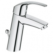 Смеситель для раковины GROHE Eurosmart с донным клапаном и энергосберегающим картриджем, 2339310E — фото, характеристики, купить в NOJABRSK-CLIMBO