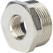 STOUT Футорка никелированная 2X1/2 — фото, характеристики, купить в NOJABRSK-CLIMBO