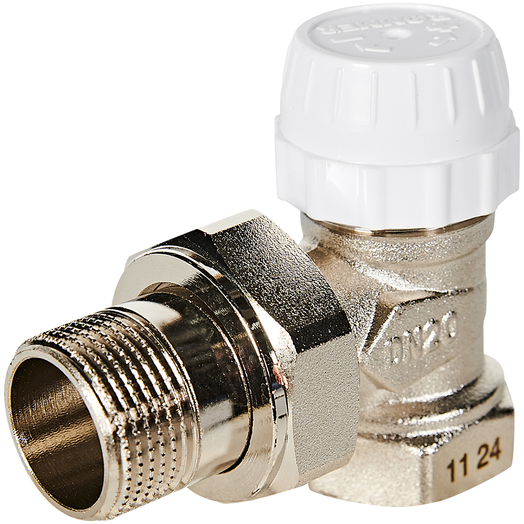 Клапан термостатический ROMMER RVT-0002-100020 угловой 3/4 — фото, характеристики
