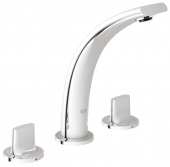 Смеситель для раковины GROHE Ondus с донным клапаном, 20178000 — фото, характеристики, купить в NOJABRSK-CLIMBO