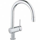 Смеситель для кухни GROHE Minta с C-изливом/лейкой, 32321000 — фото, характеристики, купить в NOJABRSK-CLIMBO