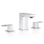 Смеситель для раковины GROHE Eurocube с донным клапаном, 20351000 — фото, характеристики, купить в NOJABRSK-CLIMBO